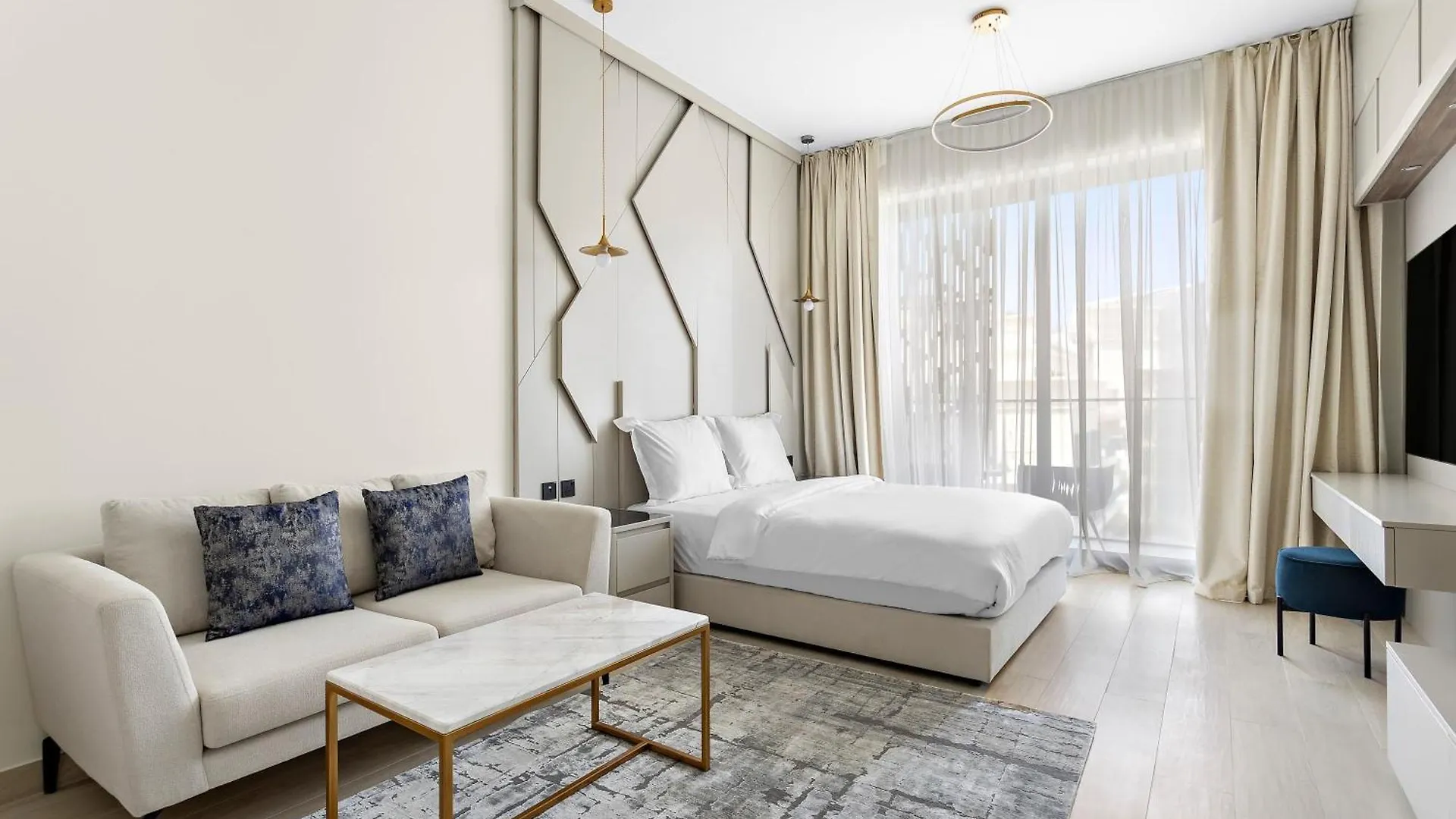 Lux Studio In Arjan With Pool And Full Amenities دبي شقة